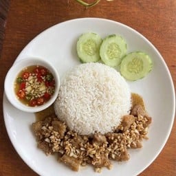 ข้าว ผัดกระเทียม