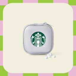 Starbucks Earphone Case with Sugar-free Peppermints Mints