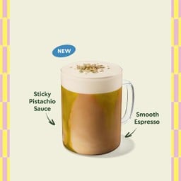 Pistachio Lava Oatmilk Macchiato