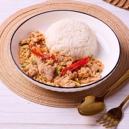 ผัดซอสสุกี้