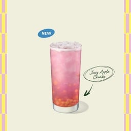 Apple Mangosteen with Glitter Pop Lemonade Starbucks Refreshers Beverage