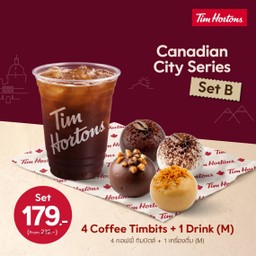 (New) Canadian Coff Timbits Set 179.-
