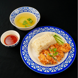 ข้าวมันไก่ทอดโคตรฟิน