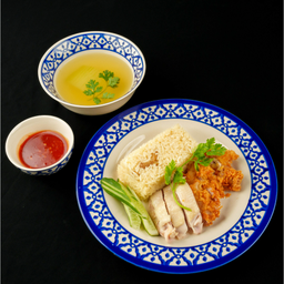 ข้าวมันไก่ผสม