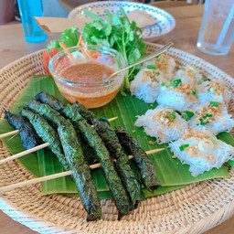 หมูย่างใบชะพลู