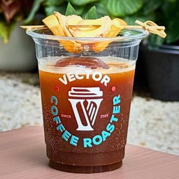 Refreshing ginger espresso