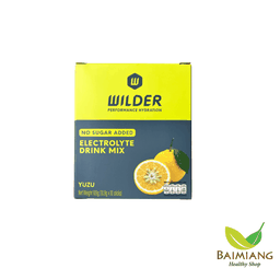 WILDER เครื่องดื่มเกลือแร่ รสยูซุ