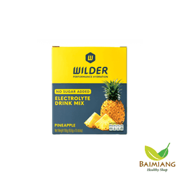 WILDER เครื่องดื่มเกลือแร่ รสสัปปะรด