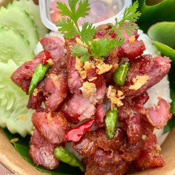แหนมซี่โครงหมูทอด