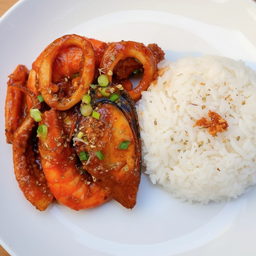 ข้าวหน้าทะเลถัง