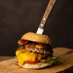 Double Burger with Cheese