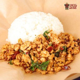 กะเพราไก่สับ