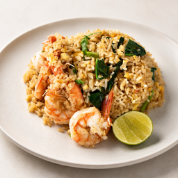 ข้าวผัดโบราณกุ้ง