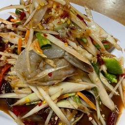 ตำกุ้งสด