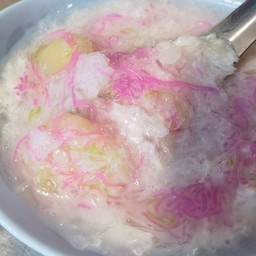 น้ำแข็งไสโบราณ ตลาดแม่กลอง