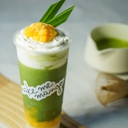 Matcha Mango Sticky Rice