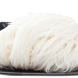 ขนมจีนจานเล็ก ท็อปปิ้งส้มตำ