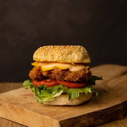 Crispy Shrimp Burger