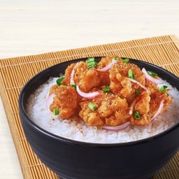 ข้าวไก่คาราอาเกะ ยำแซบ