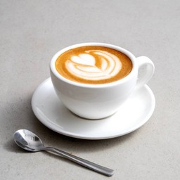Macadamia milk latte
