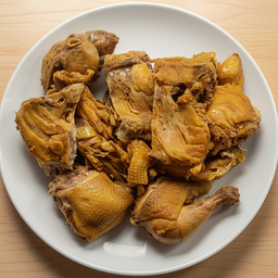 โครงไก่ต้มน้ำปลาสับท่อน ตัวละ