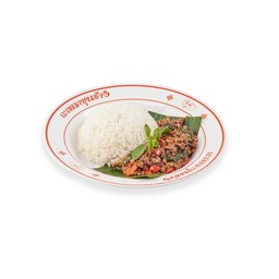 [กะเพราขุนช้าง Kaprao Khunchang] ข้าวกะเพราเนื้อสับ