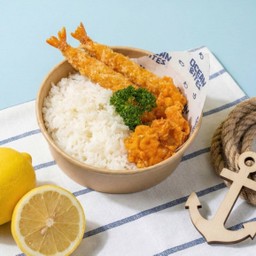 [Ocean Bites ทะเลทอด] ข้าวหน้าแก๊งกุ้ง