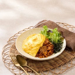 [ข.ไข่ข้น Kor Kai Khon] ข้าวไข่ข้นผัดหมูซอสสไปซี่เกาหลี