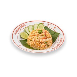 [กะเพราขุนช้าง Kaprao Khunchang] ข้าวผัดกุ้งสับ