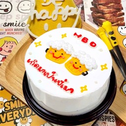 เค้ก 0.5P - Vanilla ( 14 ) - เกิดมาเป็นขี้เมา