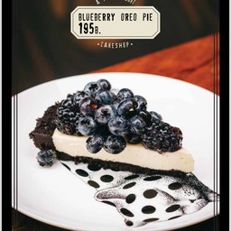Blueberry Oreo Pie