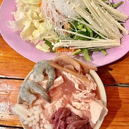 หมูกระทะ สามชั้นล้วน / ชุดเล็ก
