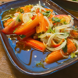 ยำปูอัด / Crab Stick Spicy Salad