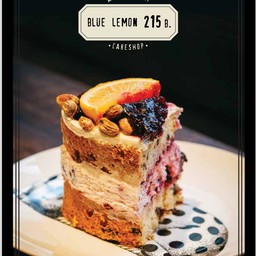 Blue and Lemon + Pistachio