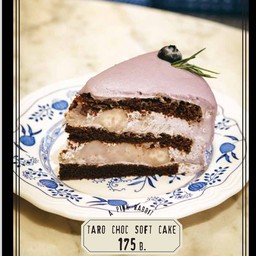 Taro Choc Soft Cake