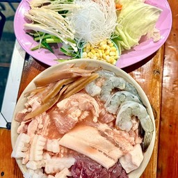 หมูกระทะ สามชั้นล้วน / ชุดใหญ่