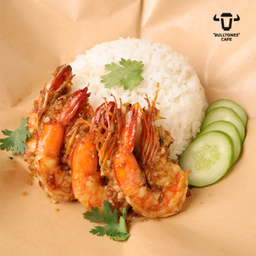 กุ้งผัดกระเทียม