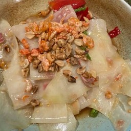 ตำ กทม (ตำไทยใส่เส้นมะละกอแผ่น)