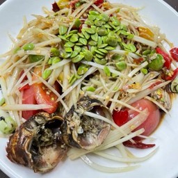 ตำปูนานึ่งปลาร้า