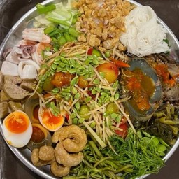 ตำน้ำปลาเต็มถาด