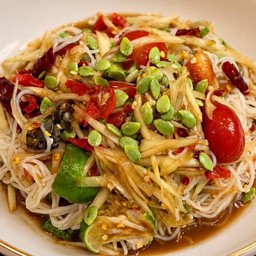 ตำซั่วขนมจีน