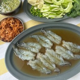 กุ้งแช่น้ำปลากวน