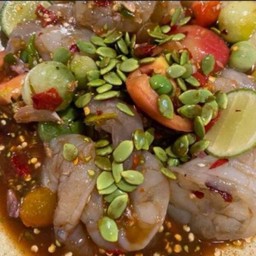 เกาเหลาปลาร้ากุ้งสด