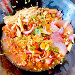 ยำหอยดอง  แซ่บๆ