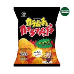 คารามูโจ้ ฮอตชิลลี่ แผ่นเรียบ40g.