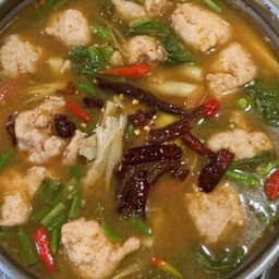 ต้มแซ่บหมูยอสด