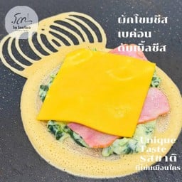 ผักโขมชีส เบค่อน ดับเบิ้ลชีส