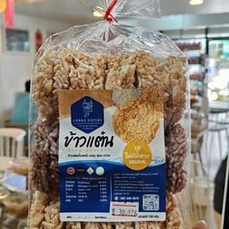 ข้าวแต๋นน้ำแตงโม (รสไม่มีน้ำตาล)