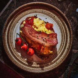 Scramble Egg & Bacon