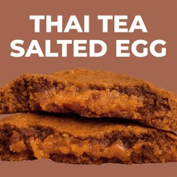 Thai Tea Salted Egg Cookie